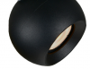 Czarna Oprawa Ścienno Sufitowa LAFIN SPL-45379-3-BK ITALUX